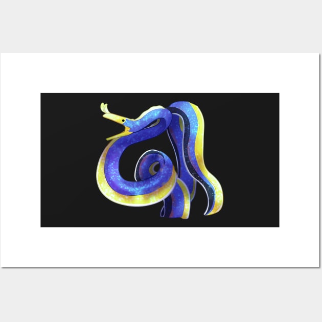 Cozy Ribbon Eel Wall Art by Phoenix Baldwin